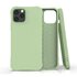 Coque souple en TPU compatible avec iPhone 12 et iPhone 12 Pro - vert