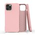 Coque souple en TPU compatible avec iPhone 12 et iPhone 12 Pro - rose