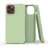 Coque souple en TPU compatible avec iPhone 12 mini - vert