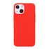 Coque fine en TPU compatible avec iPhone 13 - rouge