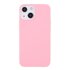 Coque fine en TPU compatible avec iPhone 13 - rose