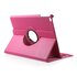 Rose compatible avec iPad 2017 2018, coque rotative, support