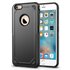 Coque Pro Armor Antichoc compatible avec iPhone 6 6s - Protection Case Noir - Protection Suppl&eacute;mentaire