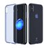 Baseus Simple Series transparent la coque compatible avec iPhone X XS - Bleu