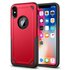 Coque Antichoc Pro Armor compatible avec iPhone X XS - Coque de protection Rouge Rouge - Protection suppl&eacute;mentaire