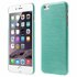 Coque rigide bross&eacute;e la coque compatible avec iPhone 6 Plus 6s Plus - Bleu