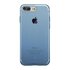 Coque transparente Baseus Simple Series compatible avec iPhone 7 Plus 8 Plus - Bleu