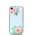 Coque Diamond TPU la coque compatible avec iPhone XR - Fleurs