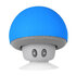 Support &agrave; ventouse Bluetooth pour haut-parleur champignon champignon - Bleu