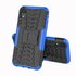 Coque hybride standard antichoc compatible avec iPhone XS Max - Bleu