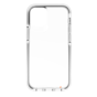 Coque Gear4 Piccadilly D3O compatible avec iPhone 12 mini - transparente avec noir