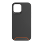 Coque Gear4 Battersea D3O compatible avec iPhone 12 et iPhone 12 Pro - noir avec orange