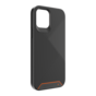 Coque Gear4 Battersea D3O compatible avec iPhone 12 et iPhone 12 Pro - noir avec orange