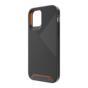 Coque Gear4 Battersea D3O compatible avec iPhone 12 et iPhone 12 Pro - noir avec orange