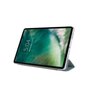 Xqisit Housse en TPU en tissu enduit compatible avec iPad 10.2 (2019 2020 2021) - verte