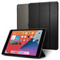 Housse en cuir artificiel Spigen Smart Fold compatible avec iPad 10.2 (2019 2020 2021) - noire