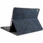 &Eacute;tui Just in Case Vintage Bluetooth Keyboard Cover QWERTY pour iPad 10,2 pouces - bleu