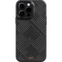 Coque Laut Motif compatible avec iPhone 14 Pro - Noir