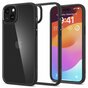 Coque Spigen Ultra Hybrid compatible avec iPhone 15 - Noir mat