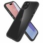 Coque Spigen Ultra Hybrid compatible avec iPhone 15 - Noir mat