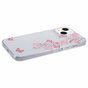 Coque en TPU Zen Blossom Flower Branches Nature Papillons compatible avec iPhone 14 Plus - Transparente