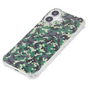 Coque Camo Survivor TPU avec coins renforc&eacute;s compatible avec iPhone 16 - Vert Arm&eacute;e