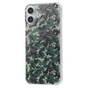 Coque Camo Survivor TPU avec coins renforc&eacute;s compatible avec iPhone 16 Plus - Vert Arm&eacute;e