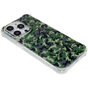 Coque Camo Survivor TPU avec coins renforc&eacute;s compatible avec iPhone 16 Pro Max - Vert Arm&eacute;e